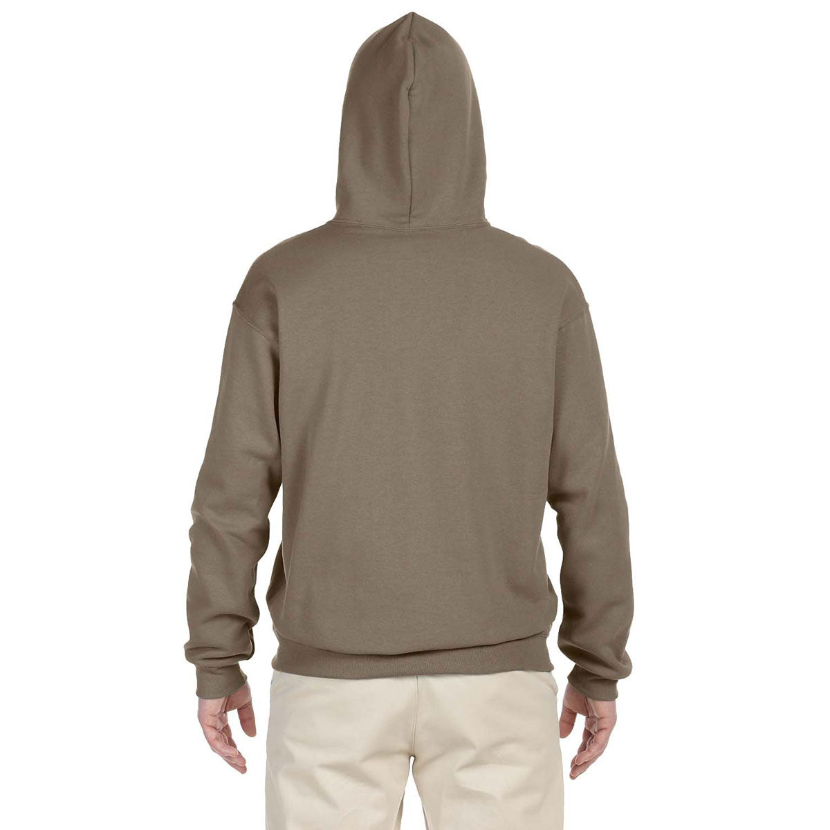 Jerzees Men's Safari 8 Oz. Nublend Fleece Pullover Hoodie - Stay Warm in Style!