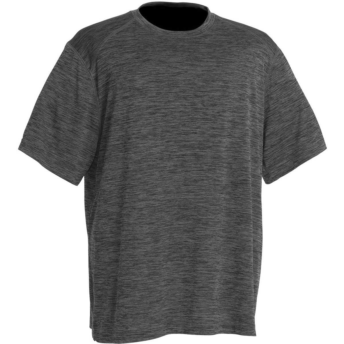 Charles River Men's Striking Black Space Dye Performance Tee - Elevate Your Style!
