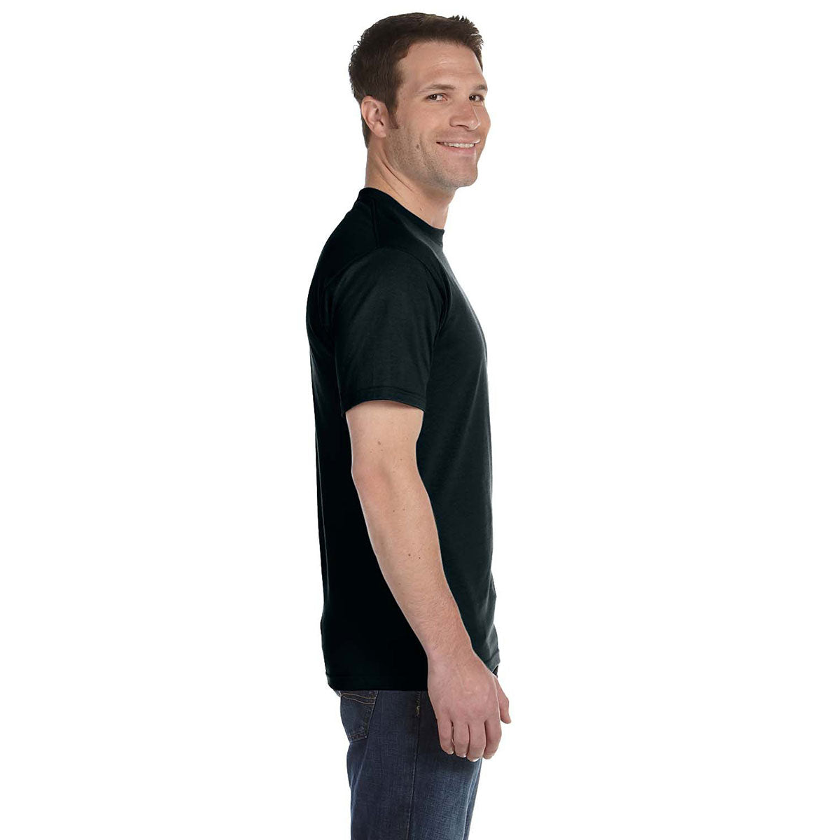 Hanes Men's Tall Black 6.1 oz. Beefy-T - A Classic Customizable Tee