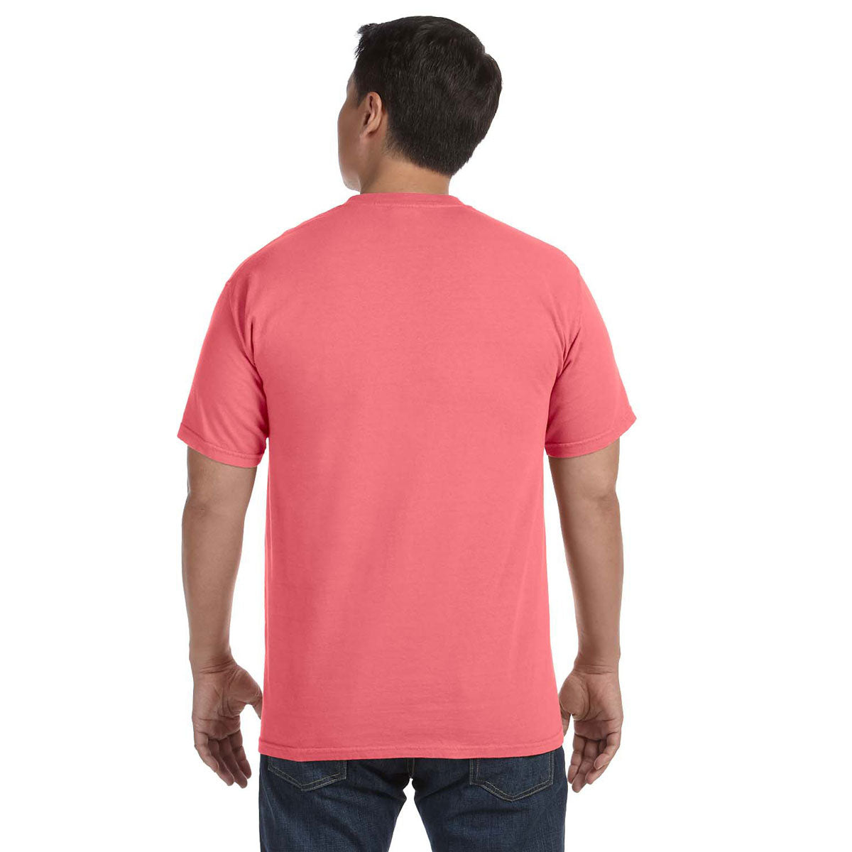 Comfort Colors Men's Stunning Neon Red Orange 6.1 Oz. T-Shirt