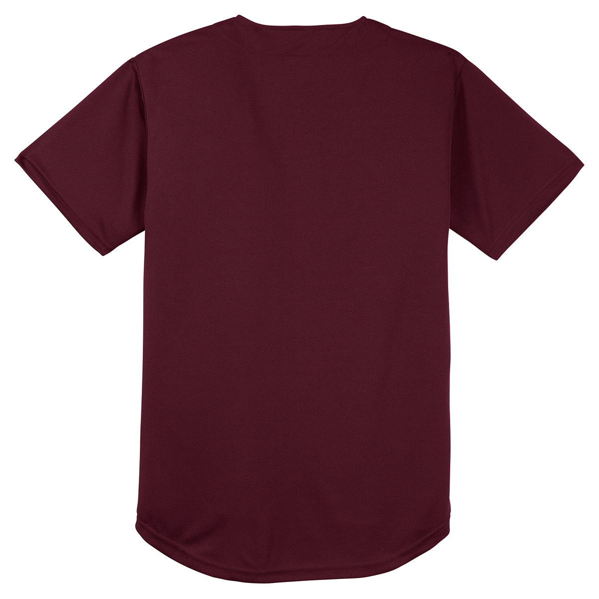 Sport-Tek Men's Maroon PosiCharge Tough Mesh Full-Button Jersey: A Winning Choice!
