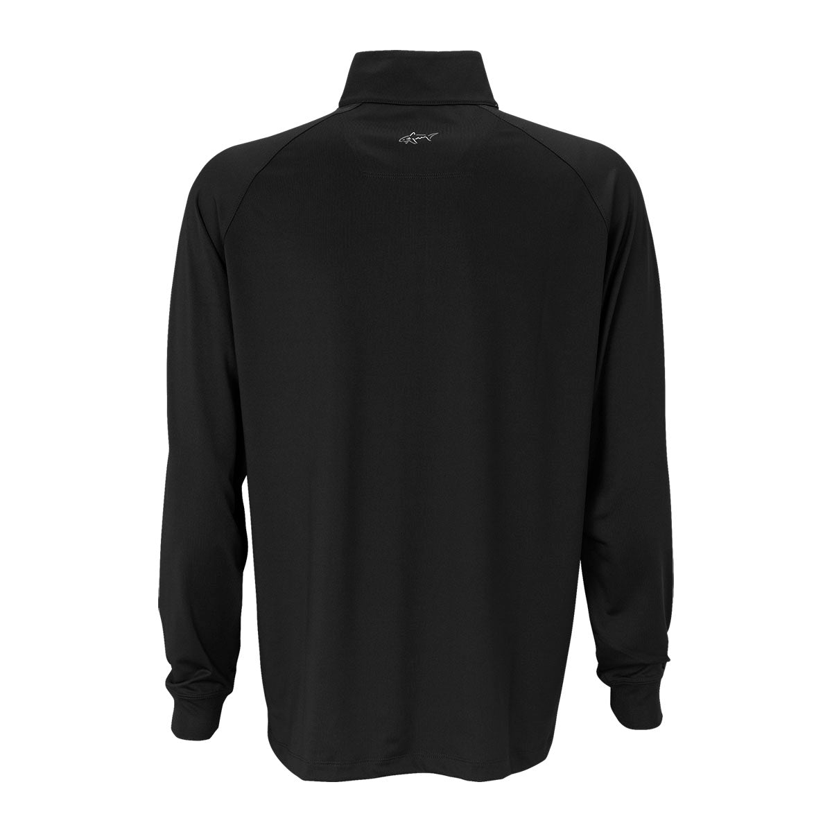 Greg Norman Men's Stylish Black Play Dry 1/4-Zip Performance Mock - Elevate Your Look!