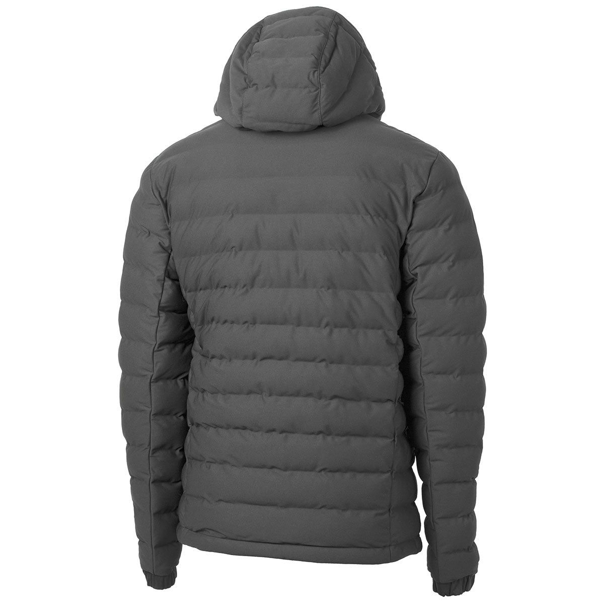 Cutter & Buck Men's Elemental Grey Ridge Repreve Eco - Insulated Puffer Jacket: The Ultimate Branded Warmth!