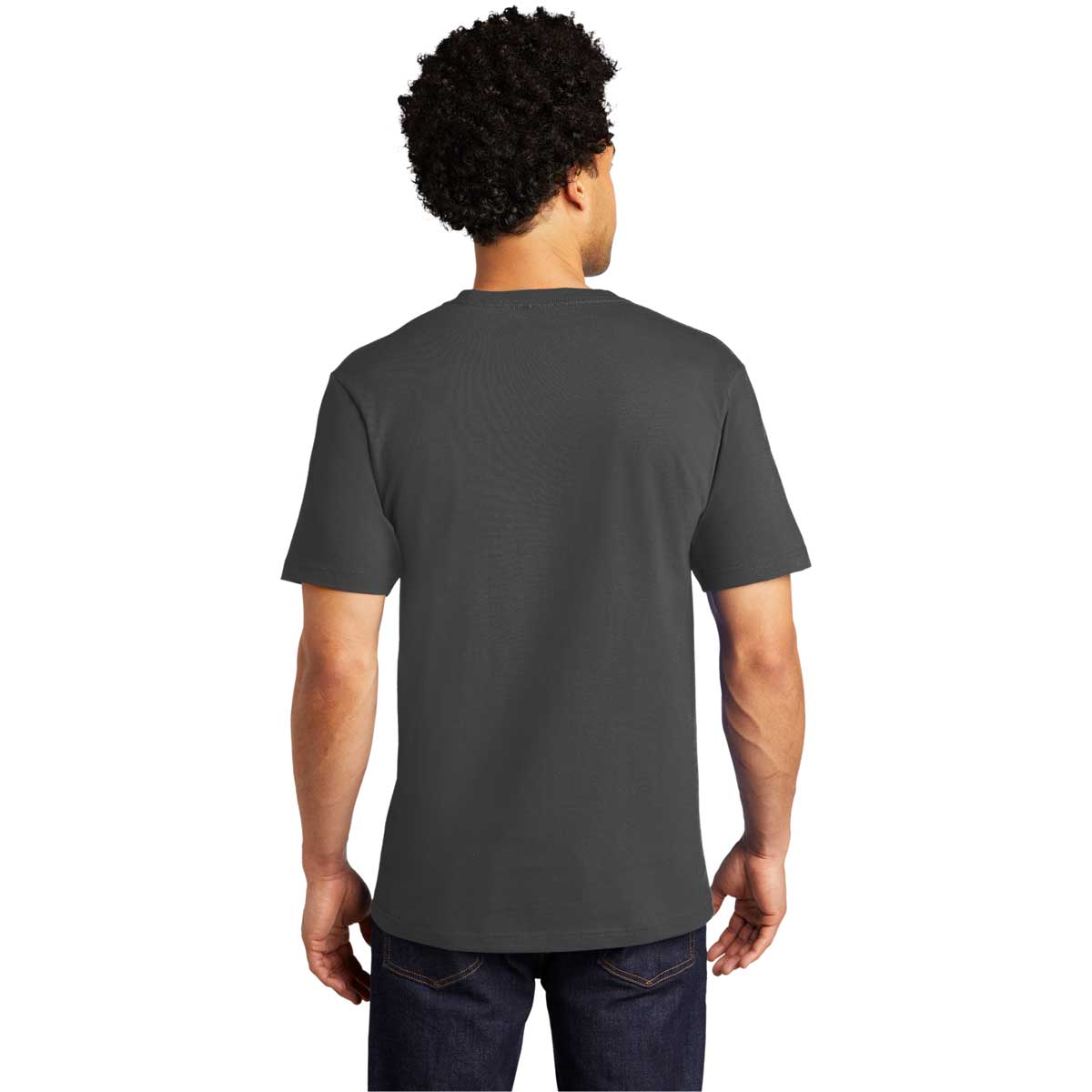 Port & Company Coal Grey Bouncer Pocket Tee - Your Ideal Customizable Apparel