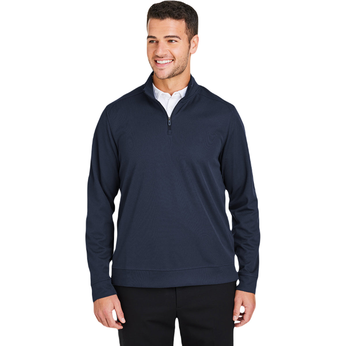 North End Men's Navy Classic Express Tech Quarter-Zip: A Year-Round Stylish Gift