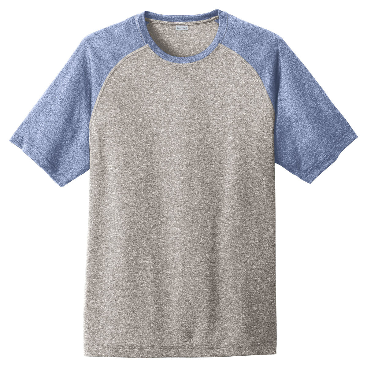 Sport-Tek Men's Vintage True Navy Heather-On-Heather Contender Tee: A Must-Have for Brand Promotion