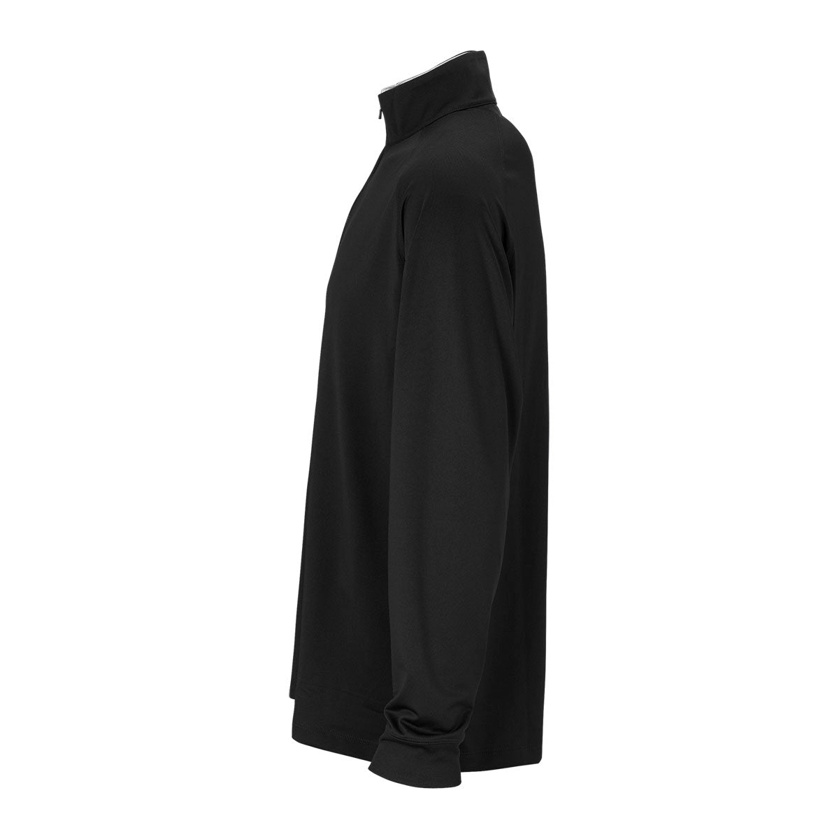 Greg Norman Men's Stylish Black Play Dry 1/4-Zip Performance Mock - Elevate Your Look!