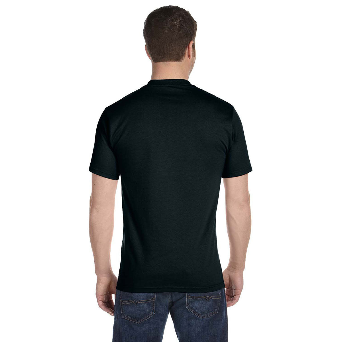 Hanes Men's Tall Black 6.1 oz. Beefy-T - A Classic Customizable Tee