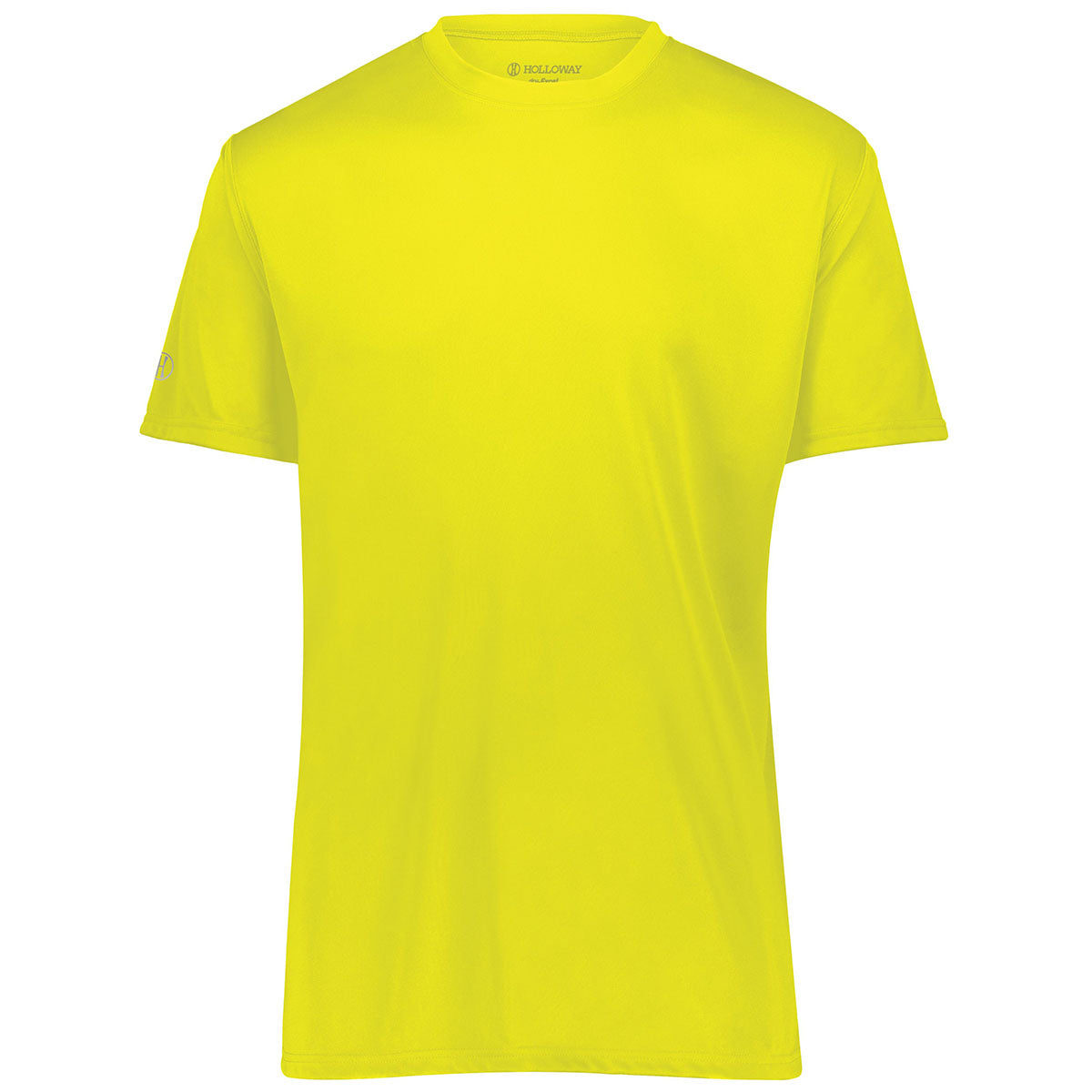Holloway Men's Striking Safety Yellow Momentum Tee - A Must-Have!