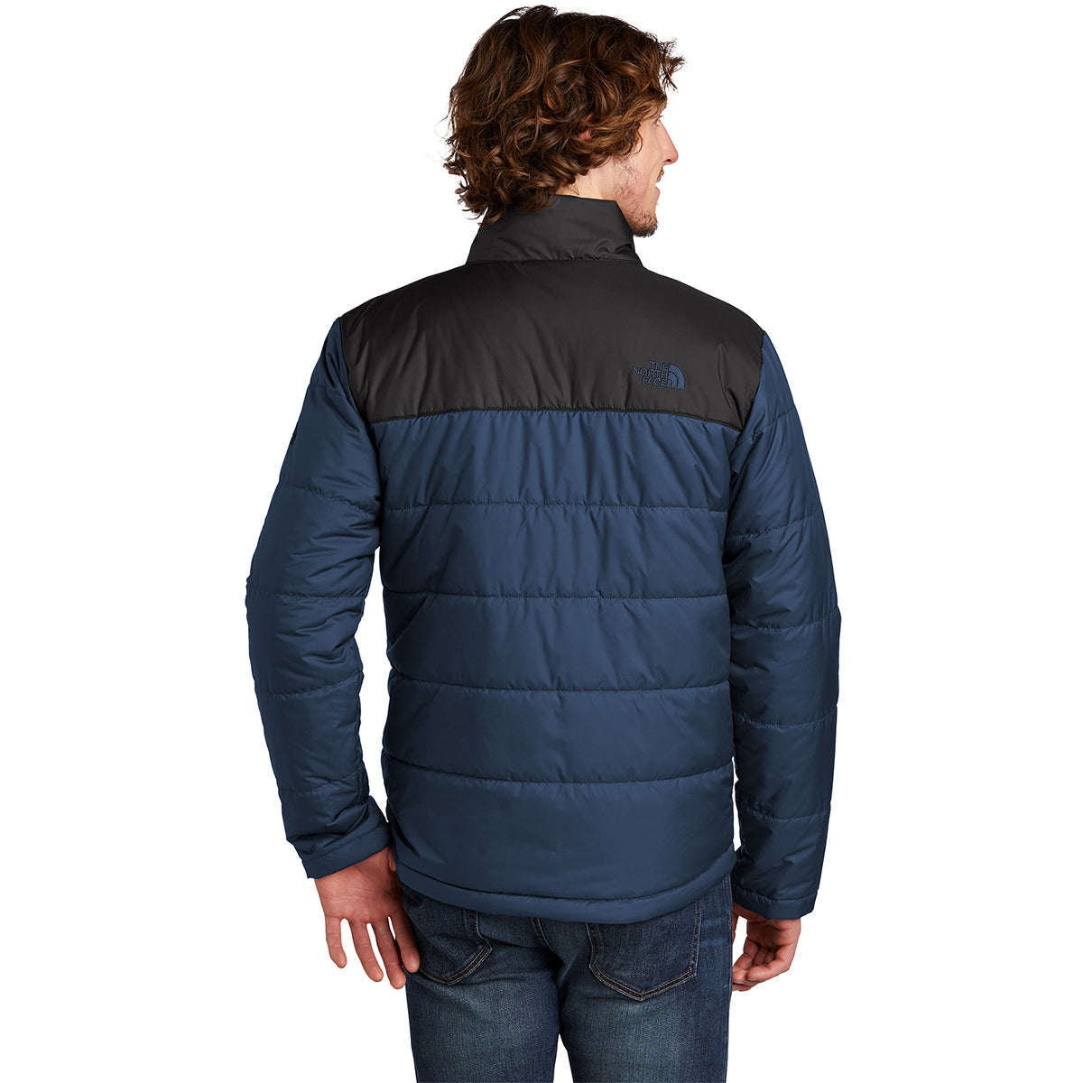 The North Face Men's Shady Blue Chest Logo Adventure-Ready Insulated Jacket