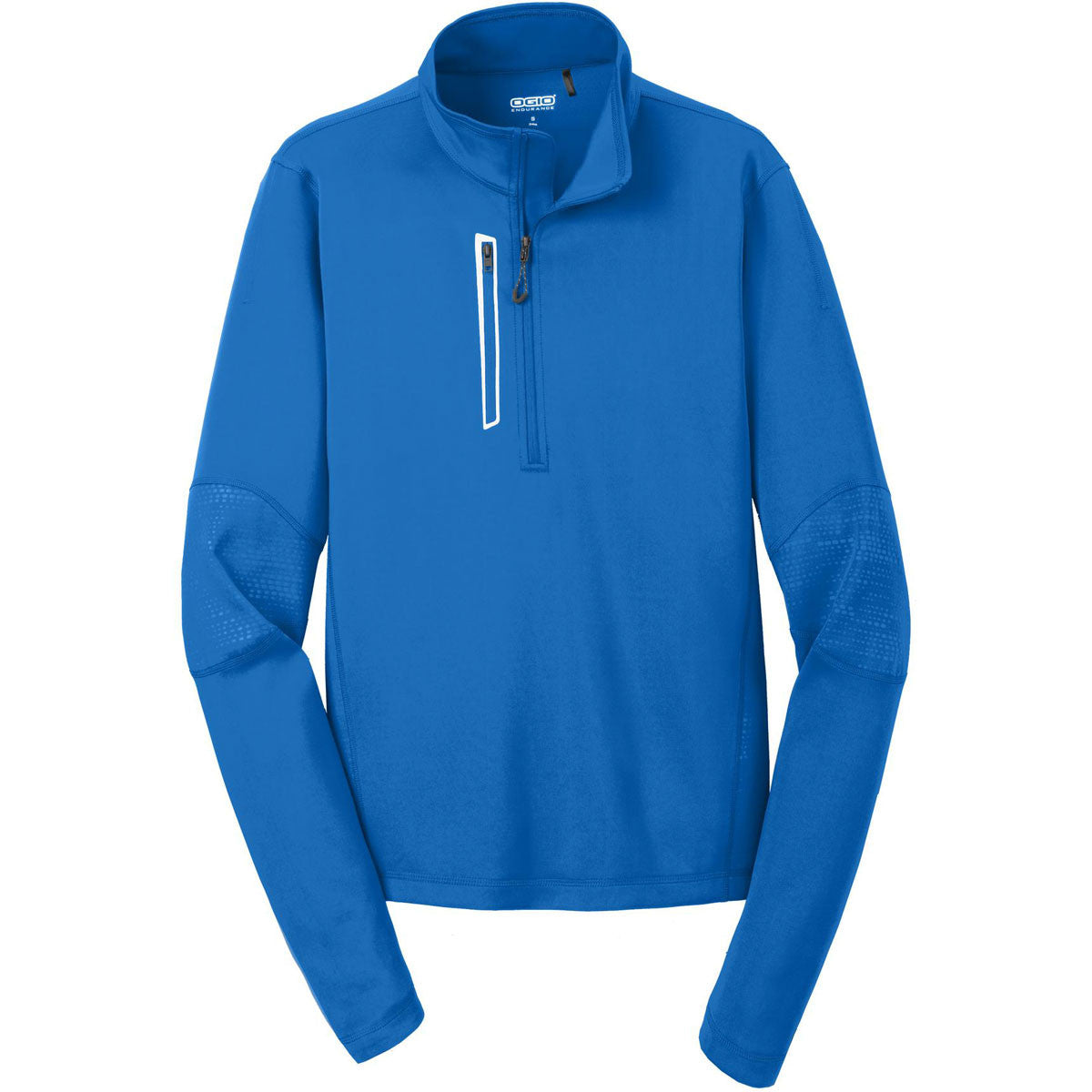 OGIO Endurance Men's Stunning Electric Blue Fulcrum Quarter-Zip - Gear Up Now!