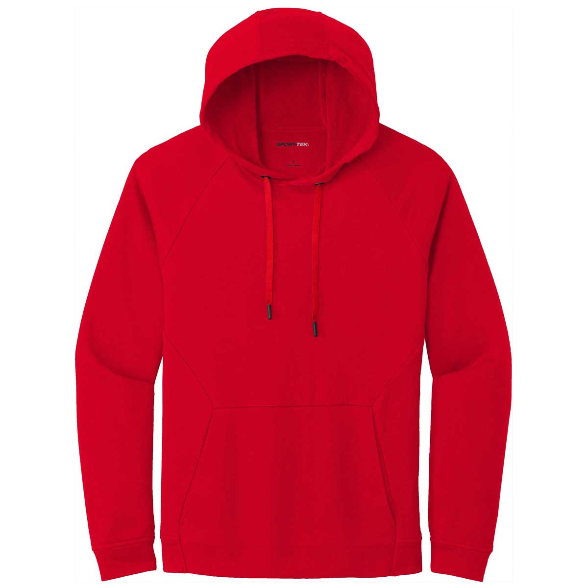 Sport-Tek Men's Stunning True Red Lightweight French Terry Pullover Hoodie