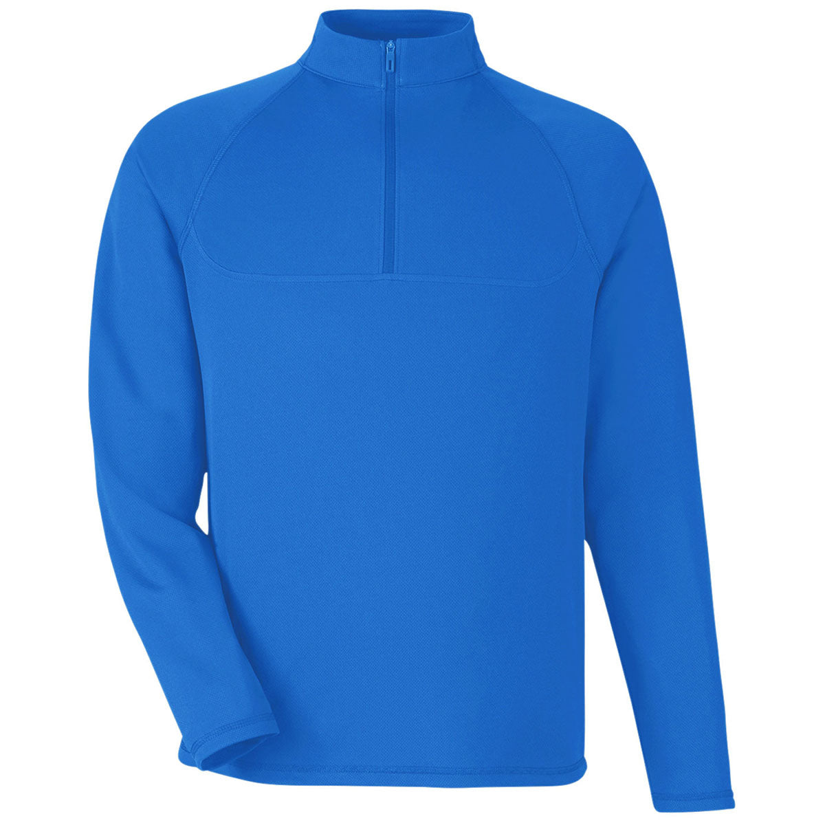 North End Men's Nautical Blue Revive Coolcore Quarter Zip - A Refreshing Men's Essential
