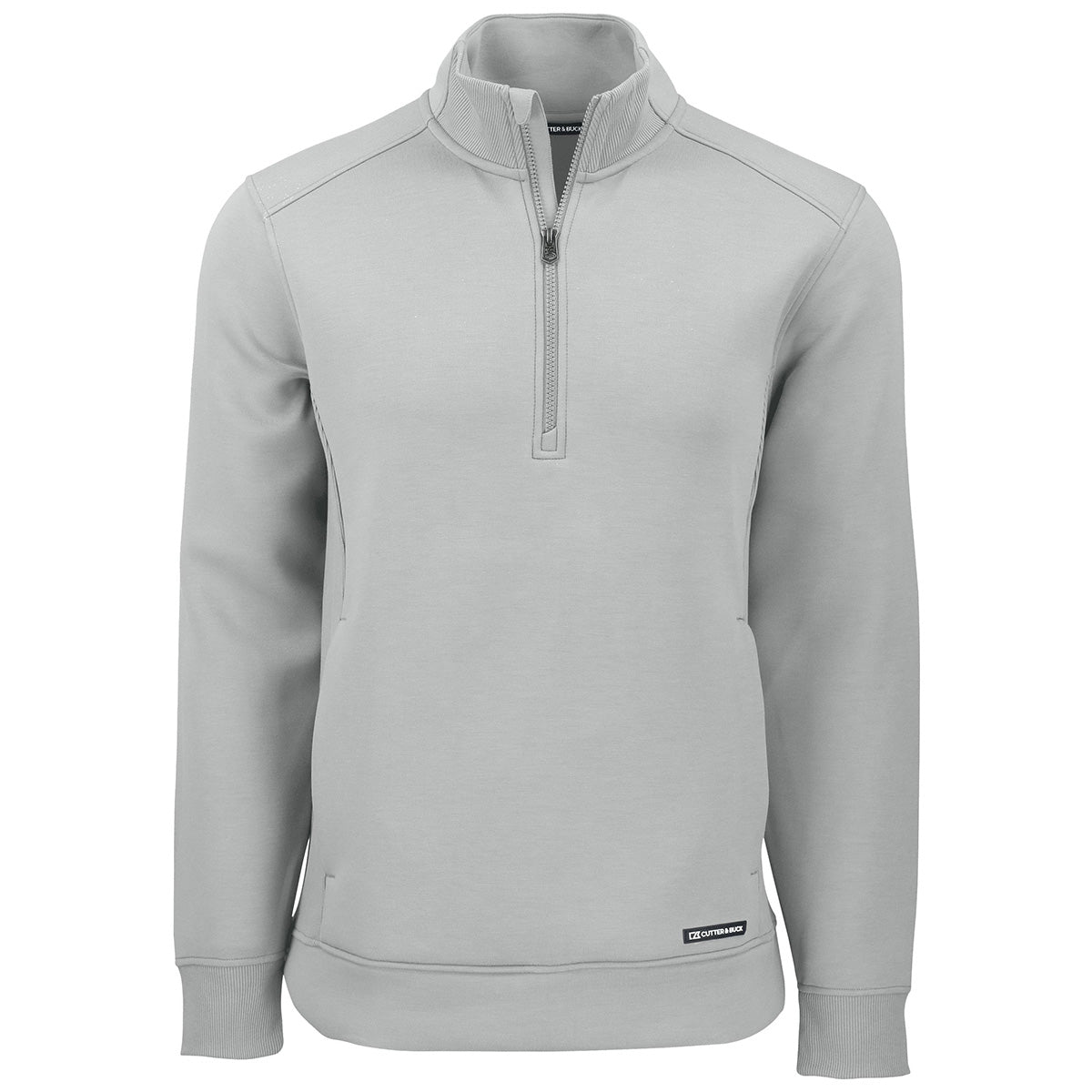 Cutter & Buck Men's Eco-Friendly Solitare Roam Recycled Quarter Zip Pullover