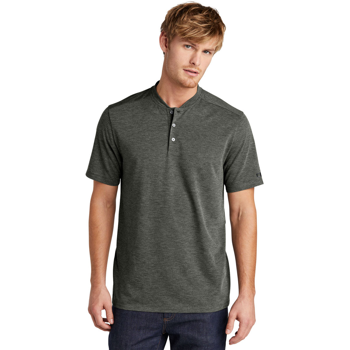 OGIO Men's Tarmac Grey Evolution Henley - The Ultimate Adventure Top