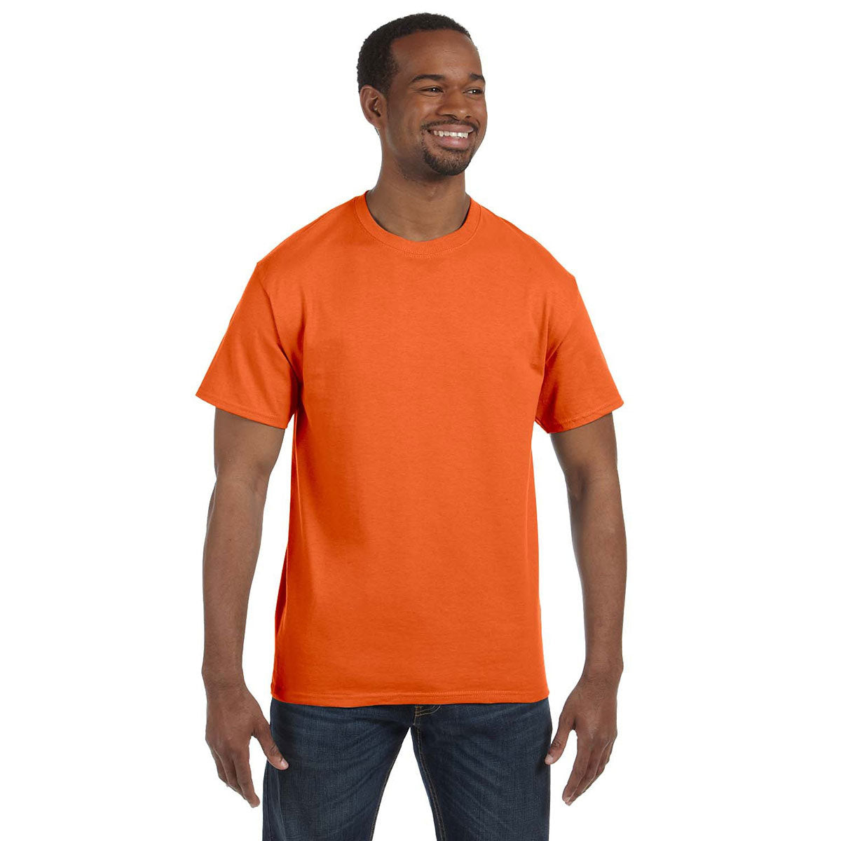 Jerzees Men's Tennessee Orange 5.6 Oz Dri-Power Active T-Shirt: Elevate Your Gym Style