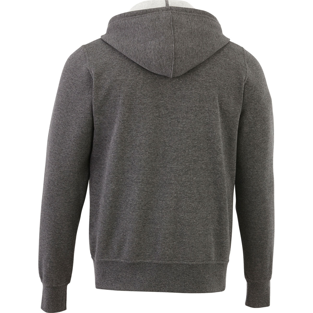 Elevate Men's Dark Charcoal Cypress Fleece Zip Hoody - The Ultimate Winter Essential