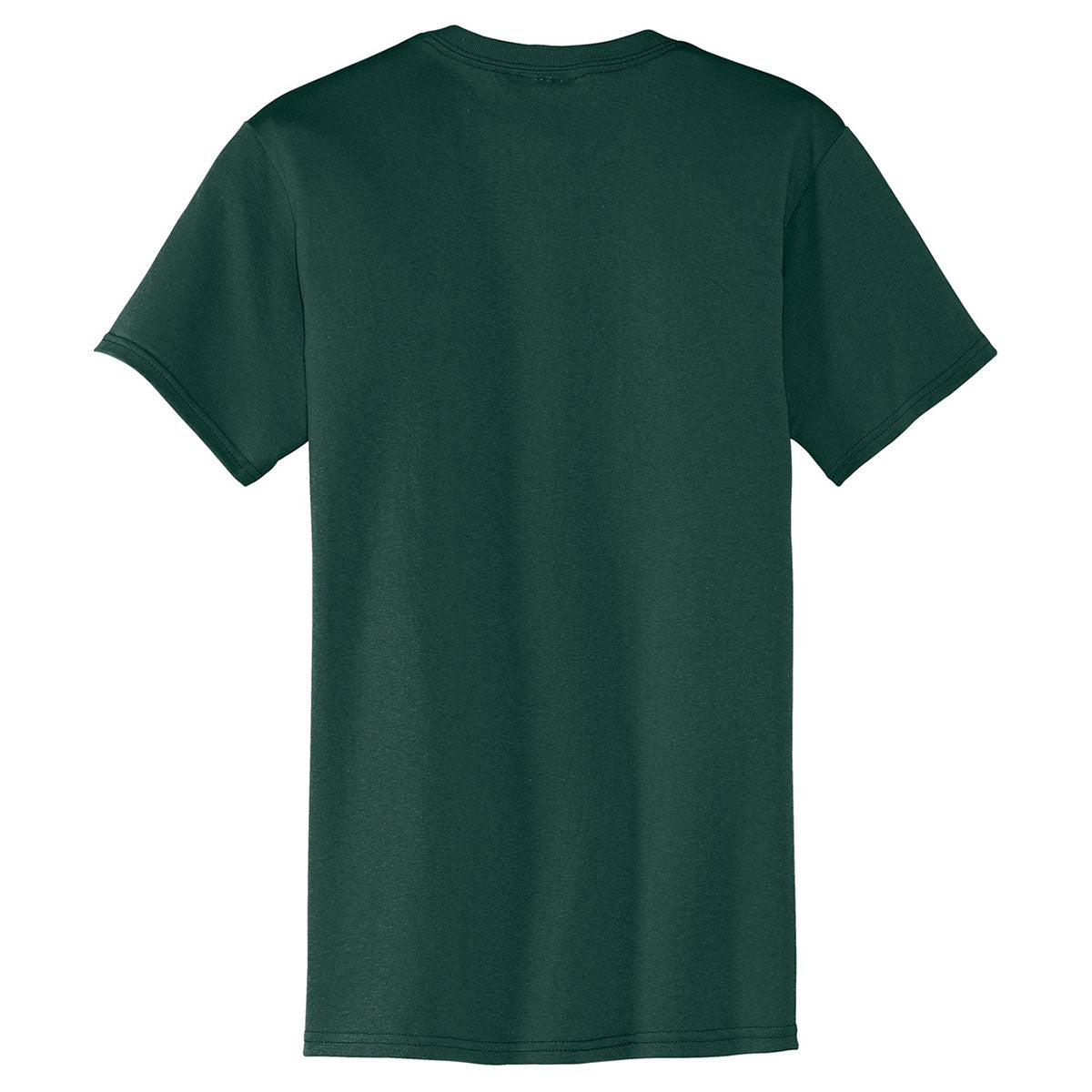 Port & Company Men's Eco-Friendly Dark Green Core Blend Pocket Tee