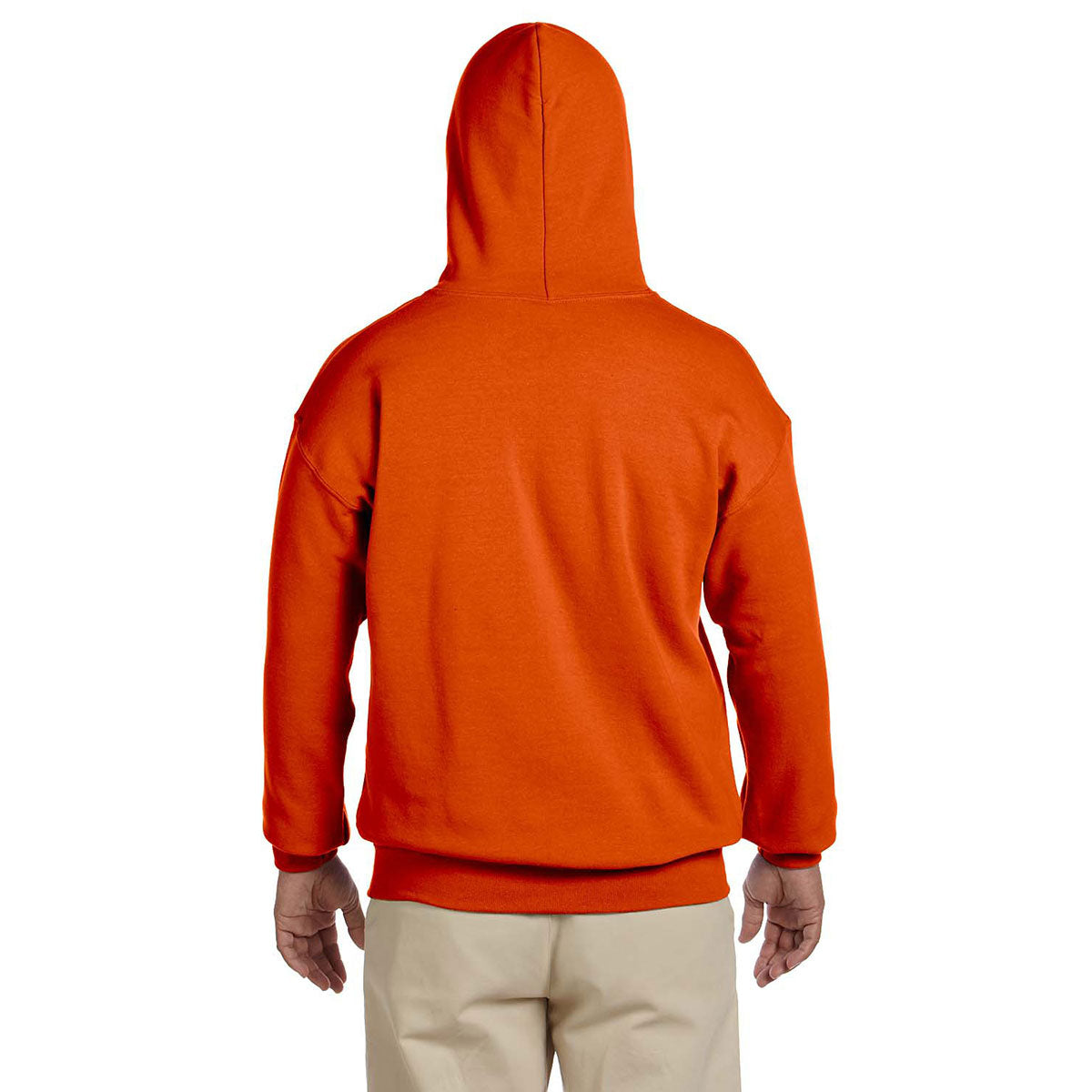 Gildan Unisex Safety Orange Heavy Blend 50/50 Stylish Hoodie