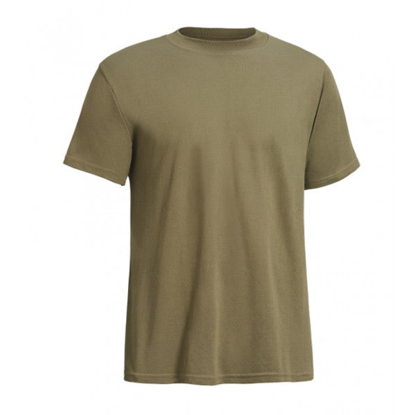 Expert Men's Tan Physical Training T-Shirt: Elevate Your Workout!
