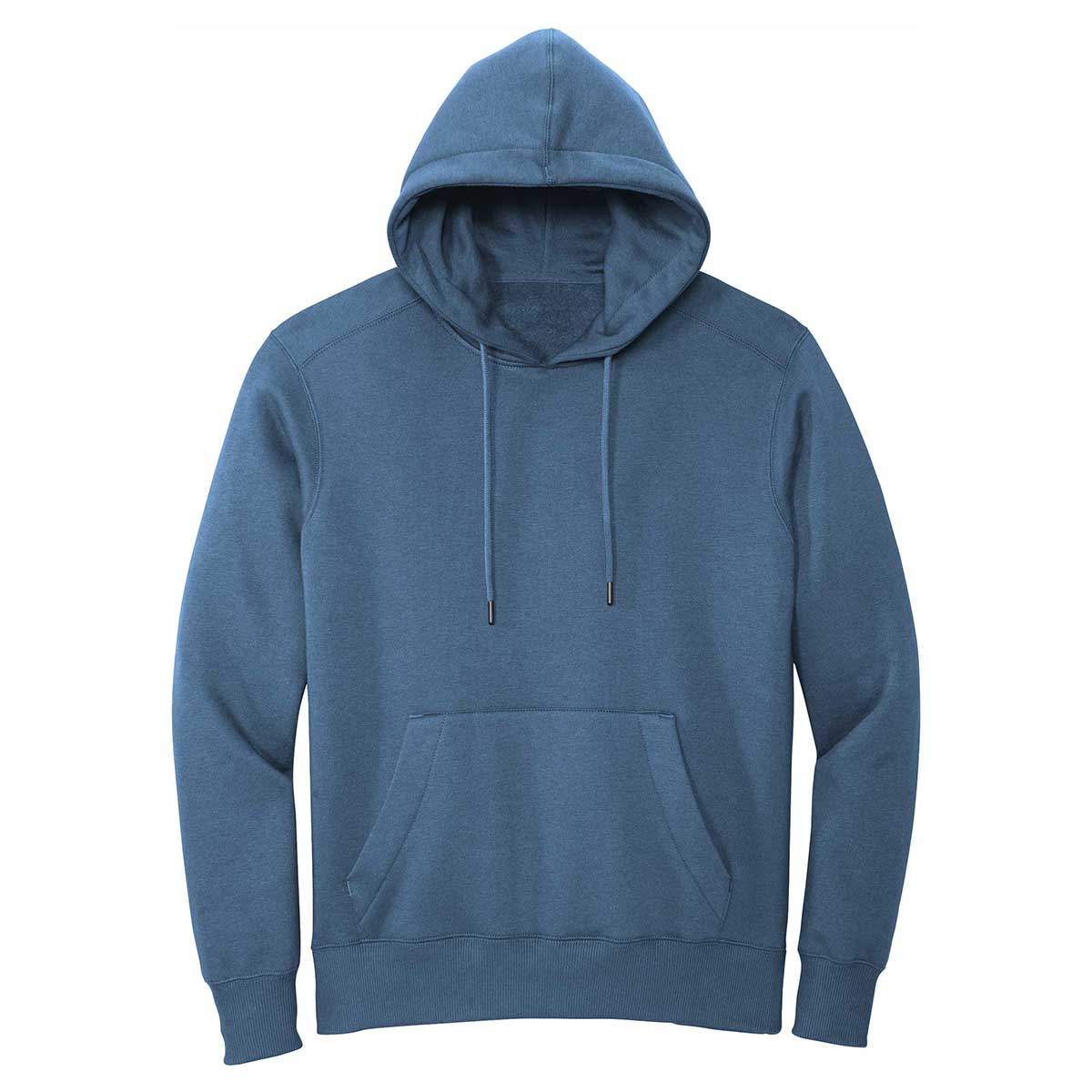 District Men's Maritime Blue Ideal-Weight Fleece Hoodie
