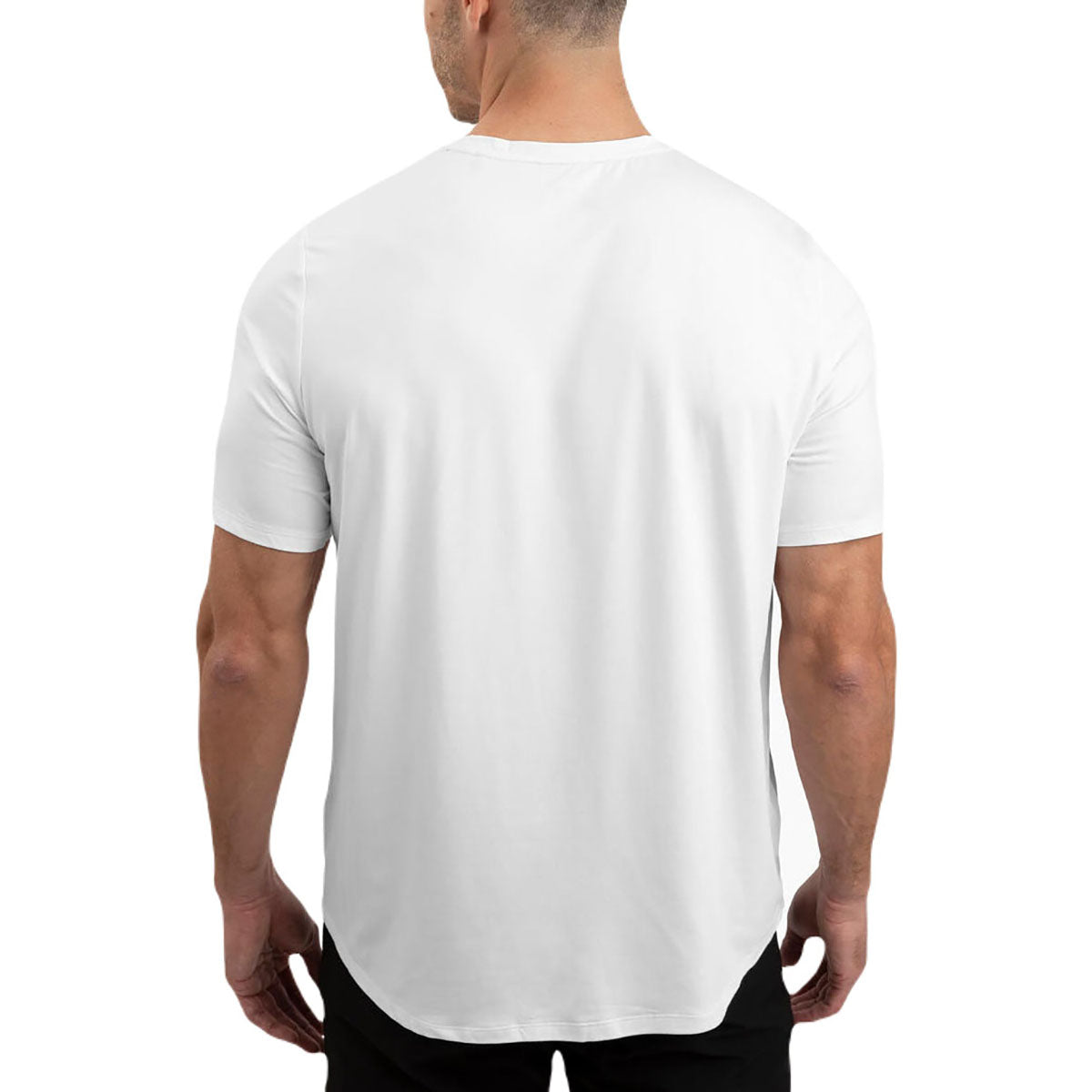 UNRL Men's Stunning White Ultra Tee