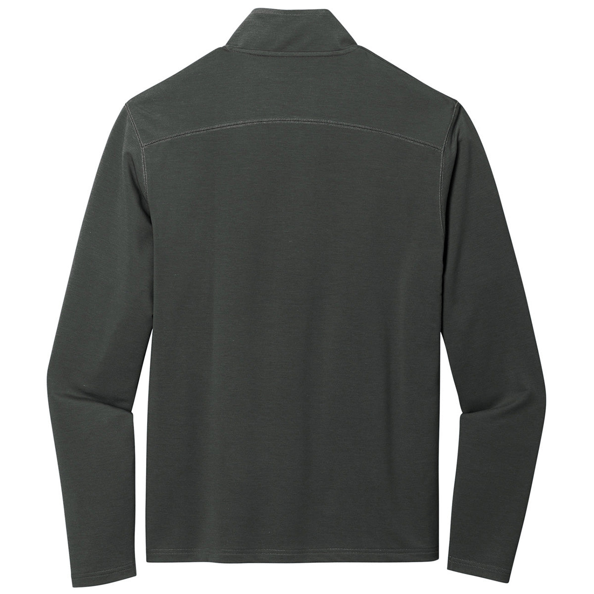 Port Authority Men's Charcoal Microterry 1/4-Zip Pullover - A Must-Have for Men!