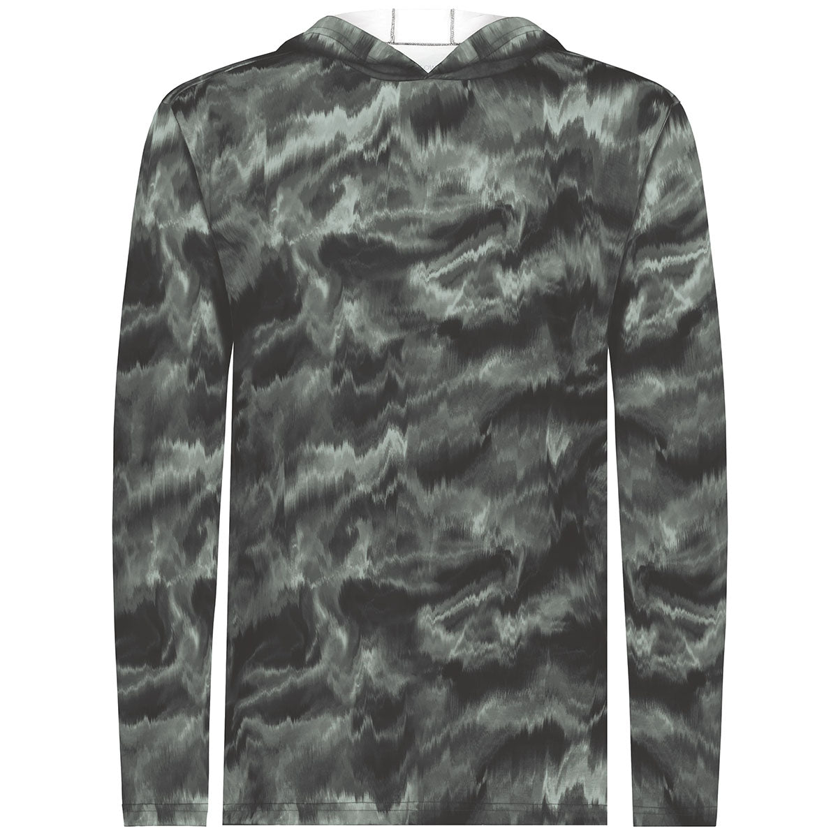 Holloway Men's Eye-Catching Shockwave Graphite Poly Hoodie with Custom Logo