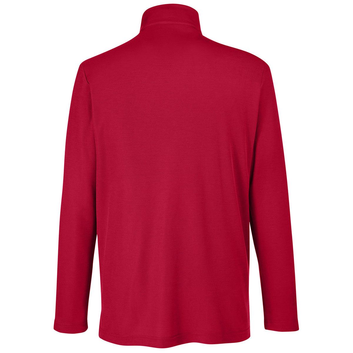 Core 365 Men's Stunning Red Fusion ChromaSoft Pique Quarter-Zip - A Must-Have!