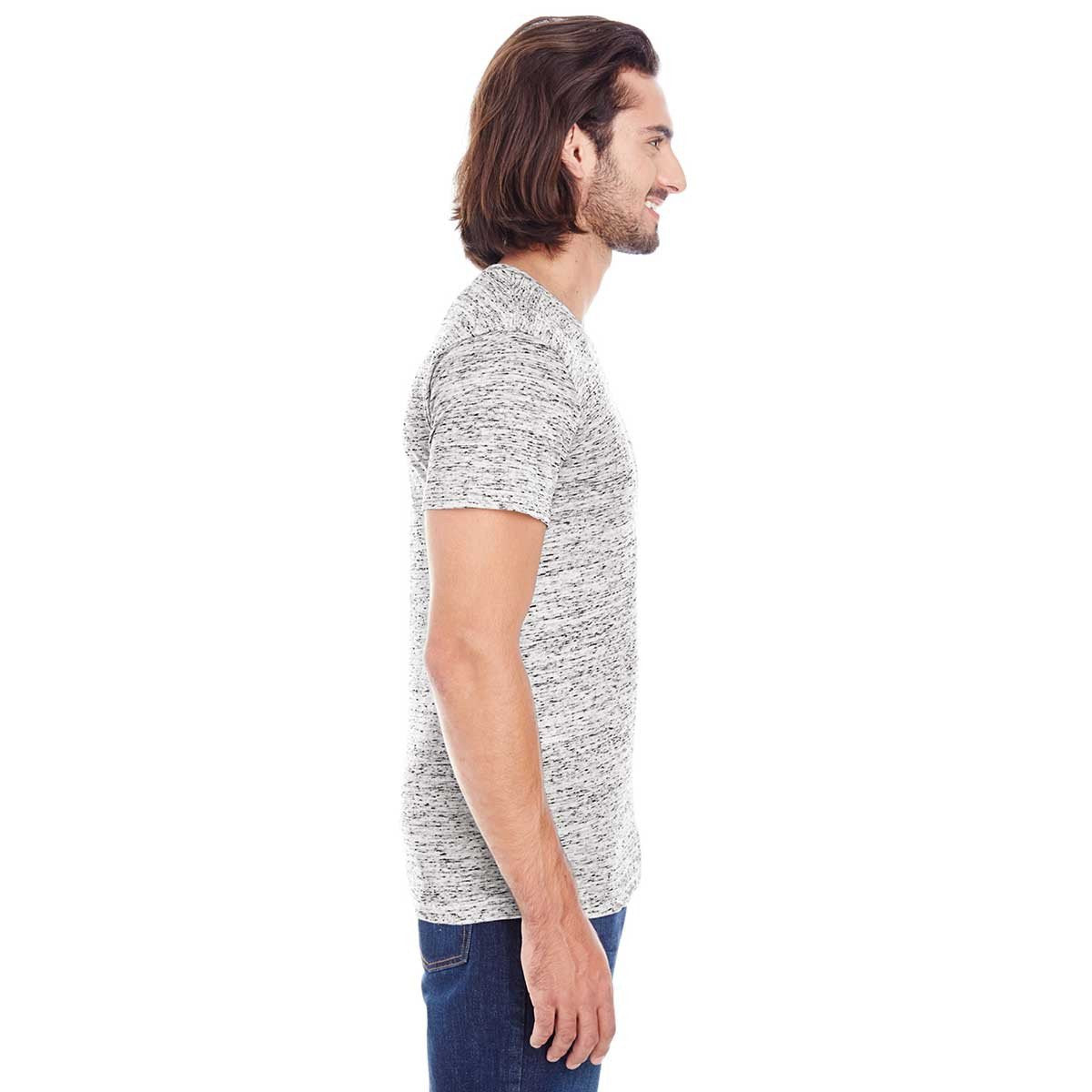 Threadfast Apparel Men's Silver Blizzard Jersey: The Ultimate Summer Short-Sleeve T-Shirt