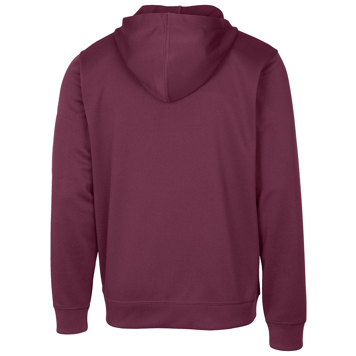 Clique Men's Stylish Burgundy Lift Performance Full Zip Hoodie