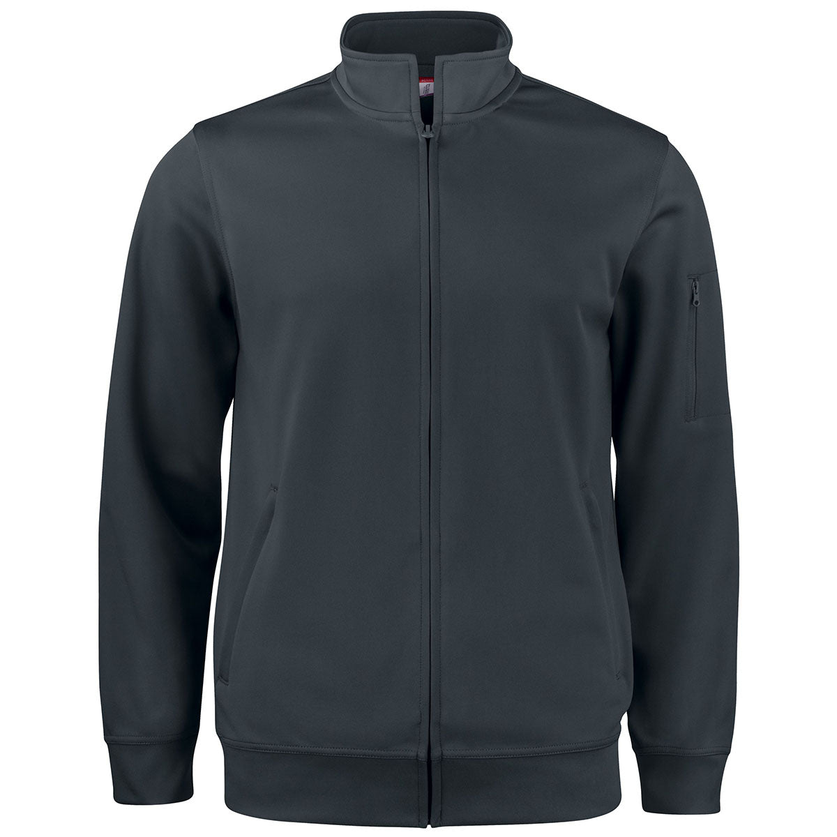 Clique Men's Stunning Black Lift Eco Performance Full Zip Jacket