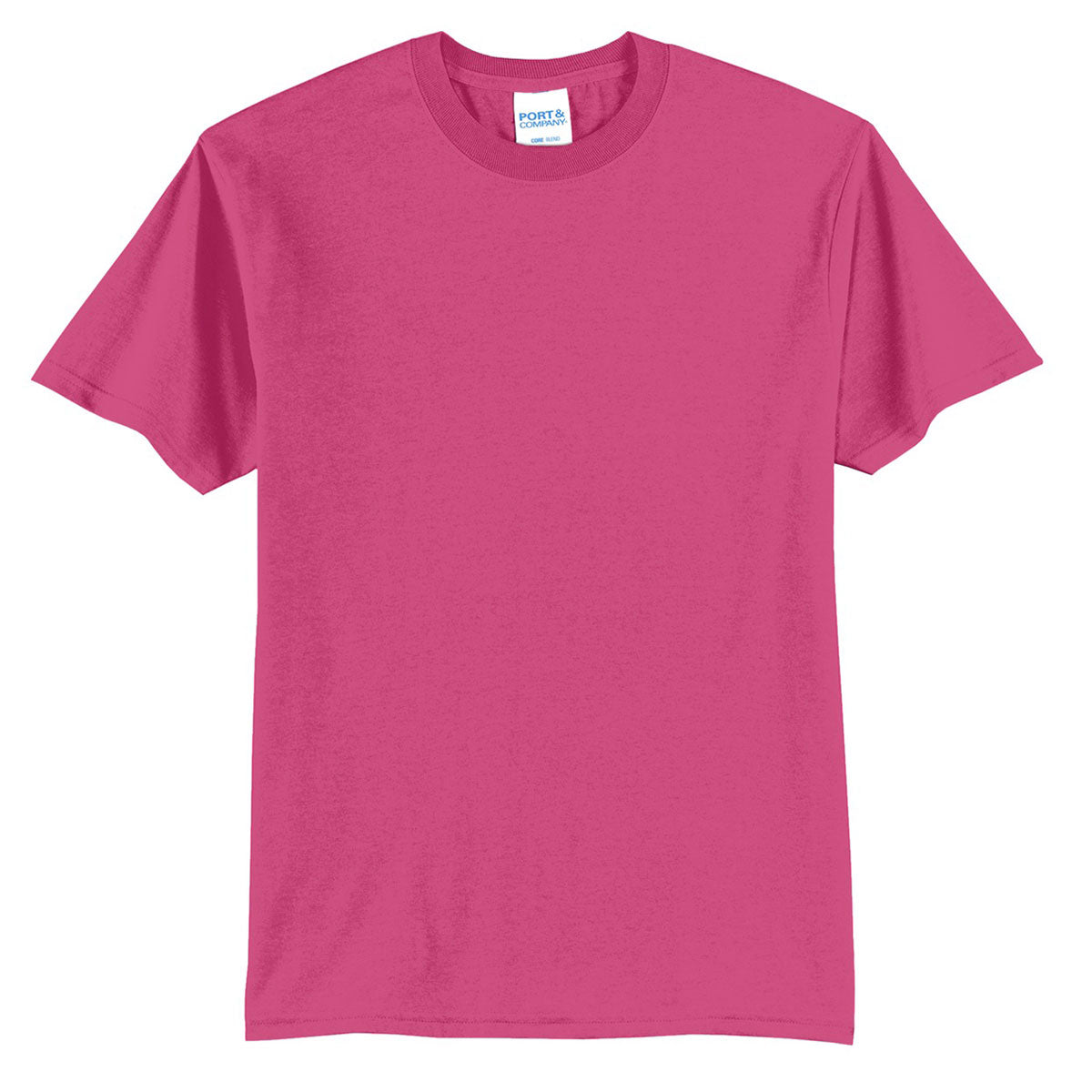 Port & Company Men's Sangria Core Blend Tee