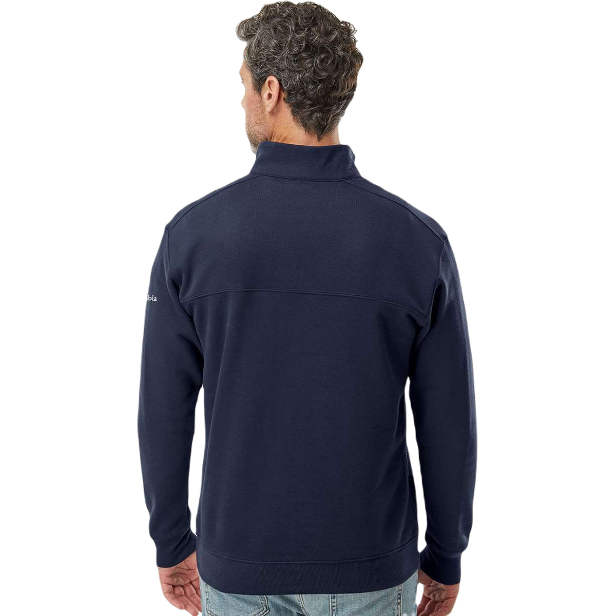 Columbia Men's Collegiate Navy Hart Mountain II Half-Zip Pullover - A Must-Have for Men!