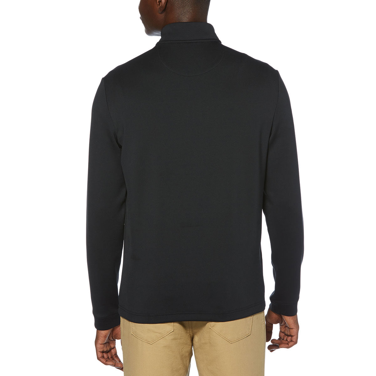 Original Penguin Unisex Caviar Black Clubhouse Stylish Mock Pullover