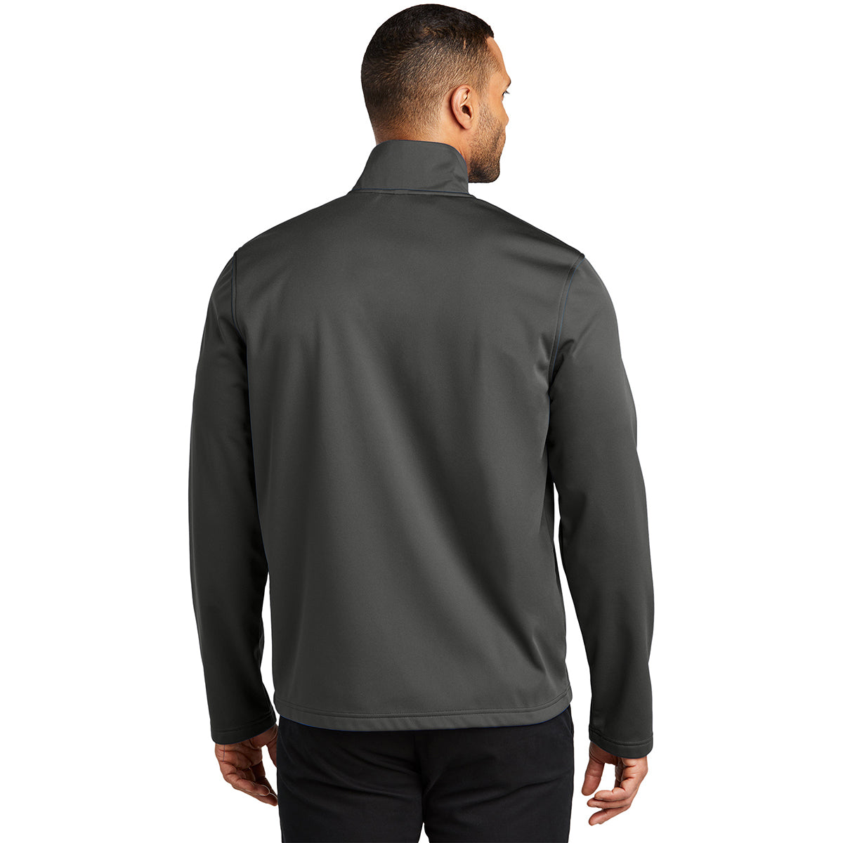 Port Authority Men's Stunning Smoke Grey Flexshell Jacket
