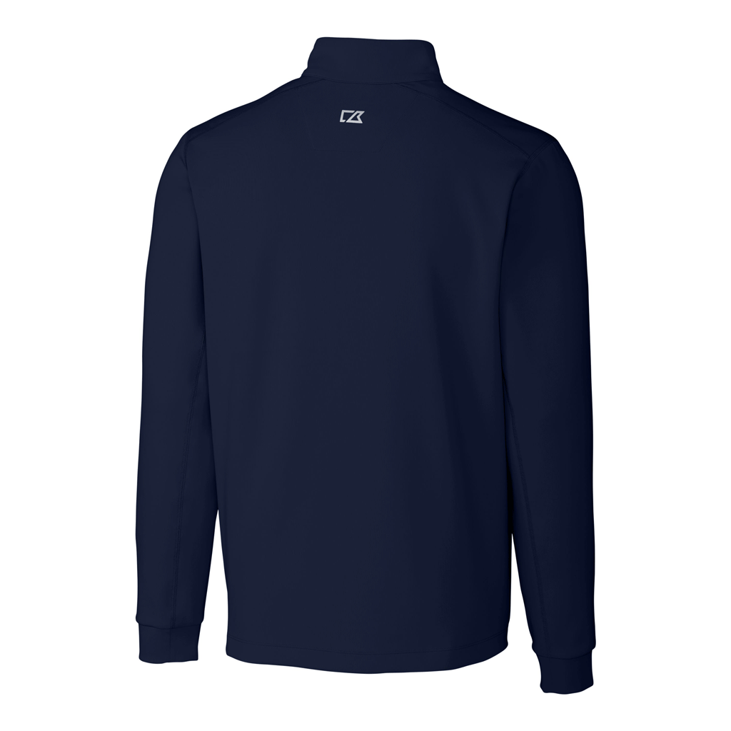 Cutter & Buck Men's Liberty Navy DryTec Traverse Half-Zip: The Ultimate Customizable Jacket
