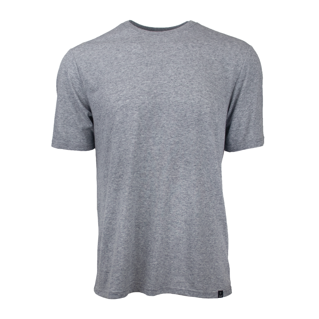 Zusa Men's Eco-Friendly Light Grey Heather Tamarac Tee