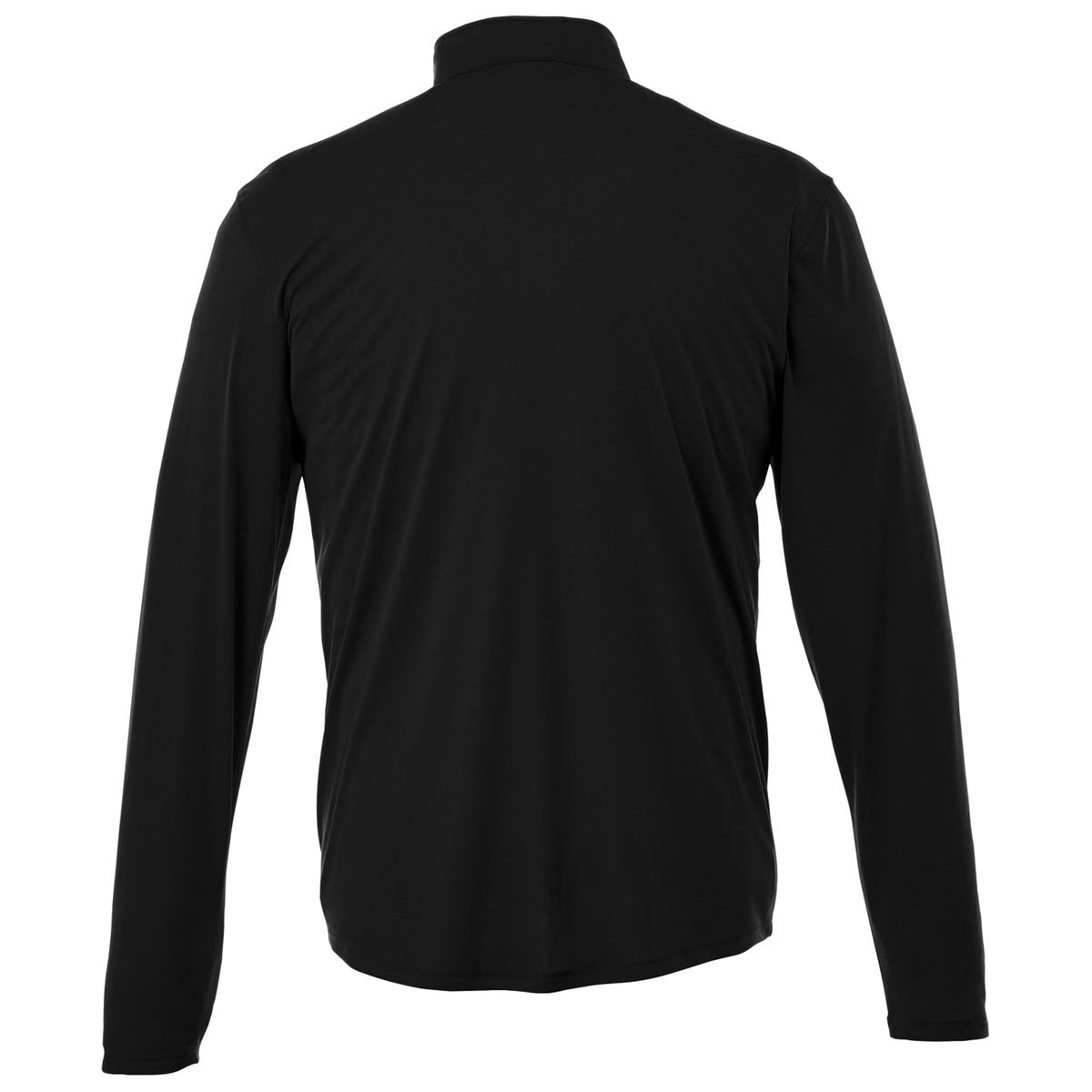 Elevate Men's Black Vega Tech Quarter Zip - The Ultimate Sporty Pullover