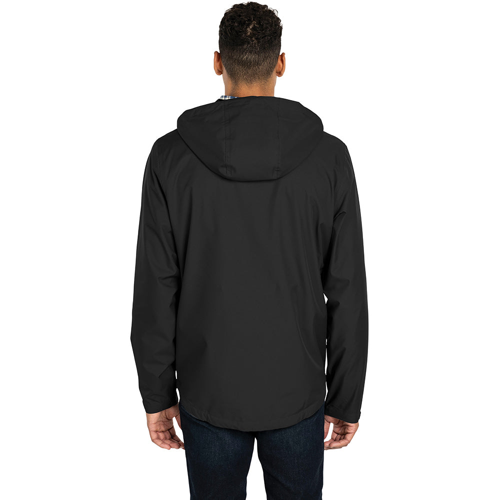 Charles River Men's Black Atlantic Rain Shell Jacket - Your Ultimate Rain Companion