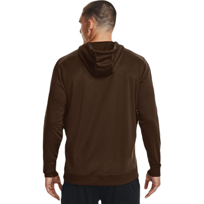Under Armour Men's Cleveland Brown Fleece Storm Hoodie - Stay Warm and Dry!