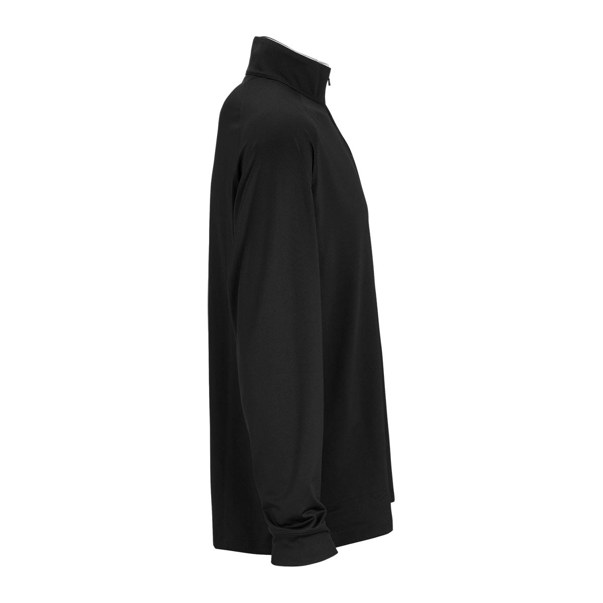 Greg Norman Men's Stylish Black Play Dry 1/4-Zip Performance Mock - Elevate Your Look!