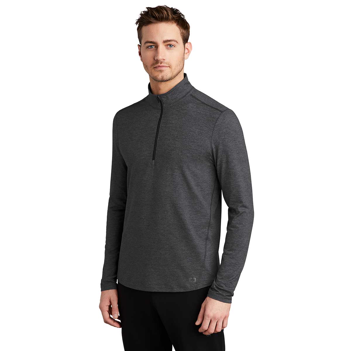 OGIO Men's Blacktop Heather Endurance Force Quarter Zip: The Ultimate Gym and Outdoor Essential