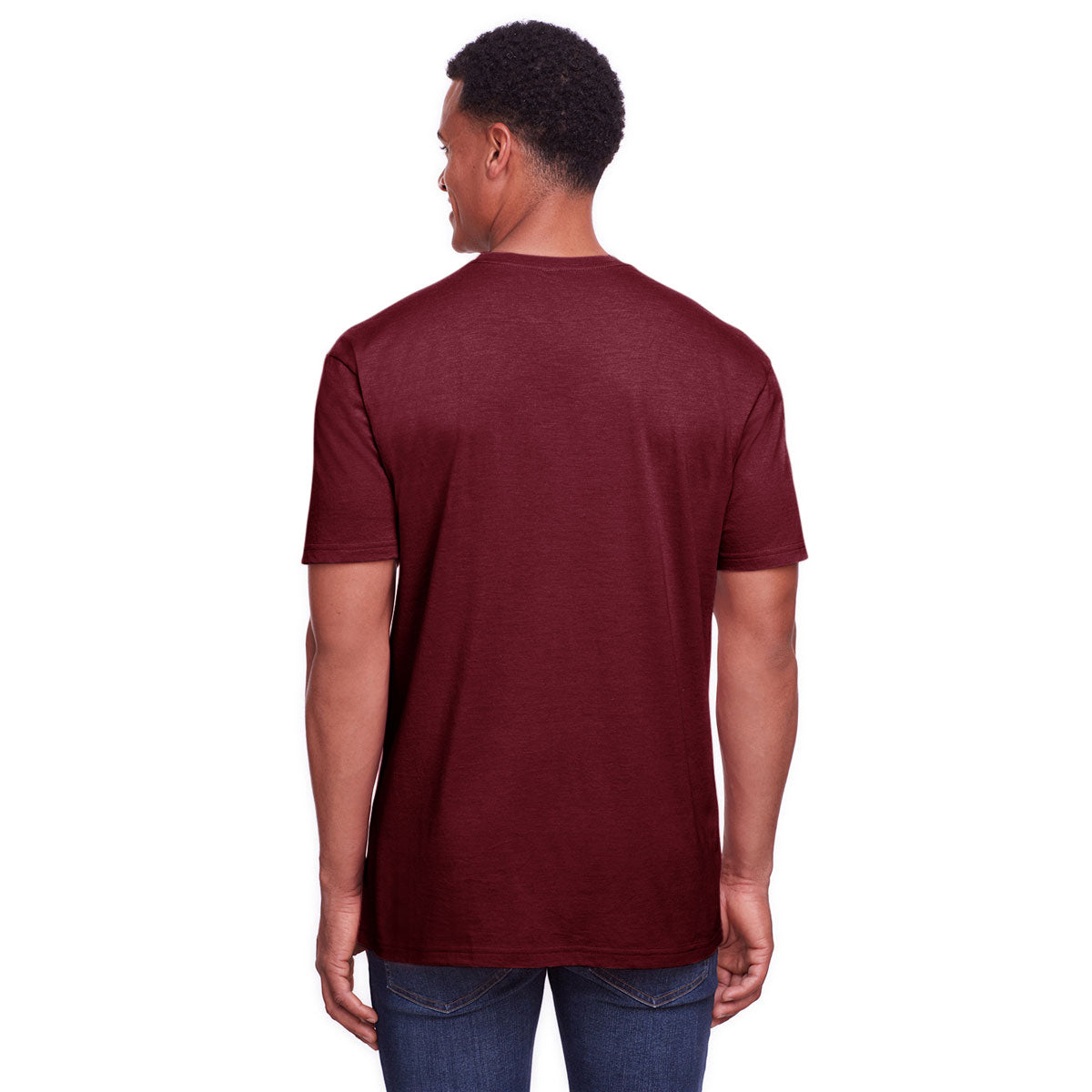 Gildan Men's Maroon Mist Softstyle CVC T-Shirt - The Ultimate Custom Tee!