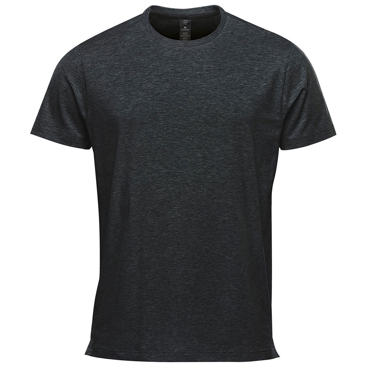 Stormtech Men's Charcoal Heather Montebello Performance Short Sleeve Tee: A Sustainable and Stylish Choice