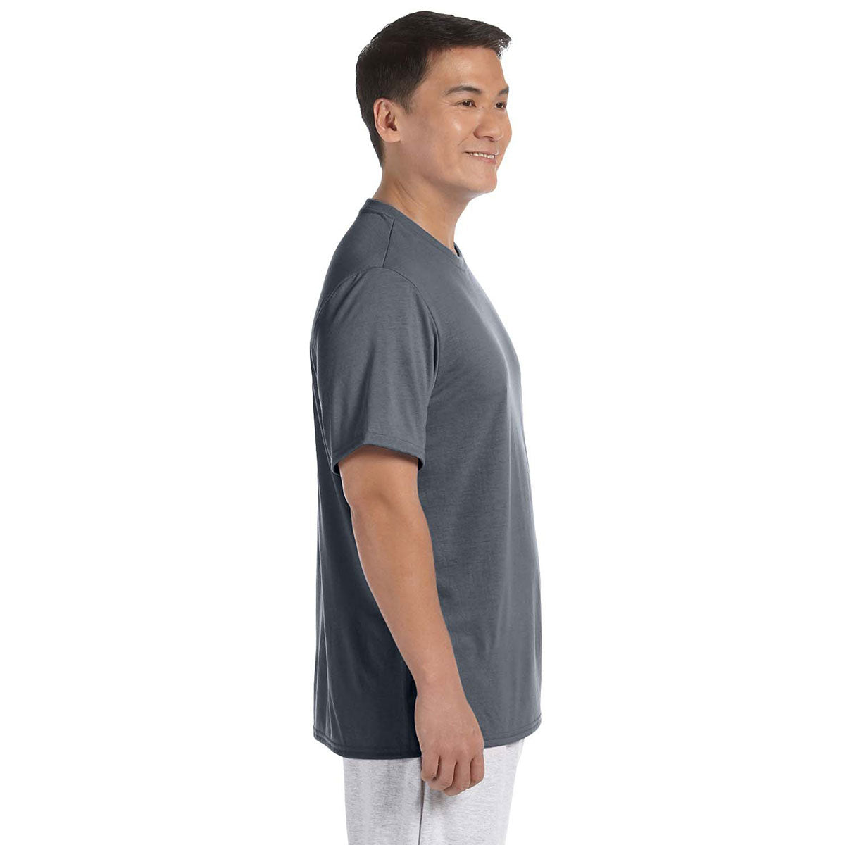 Gildan Men's Charcoal Performance T-Shirt: Elevate Your Team's Style