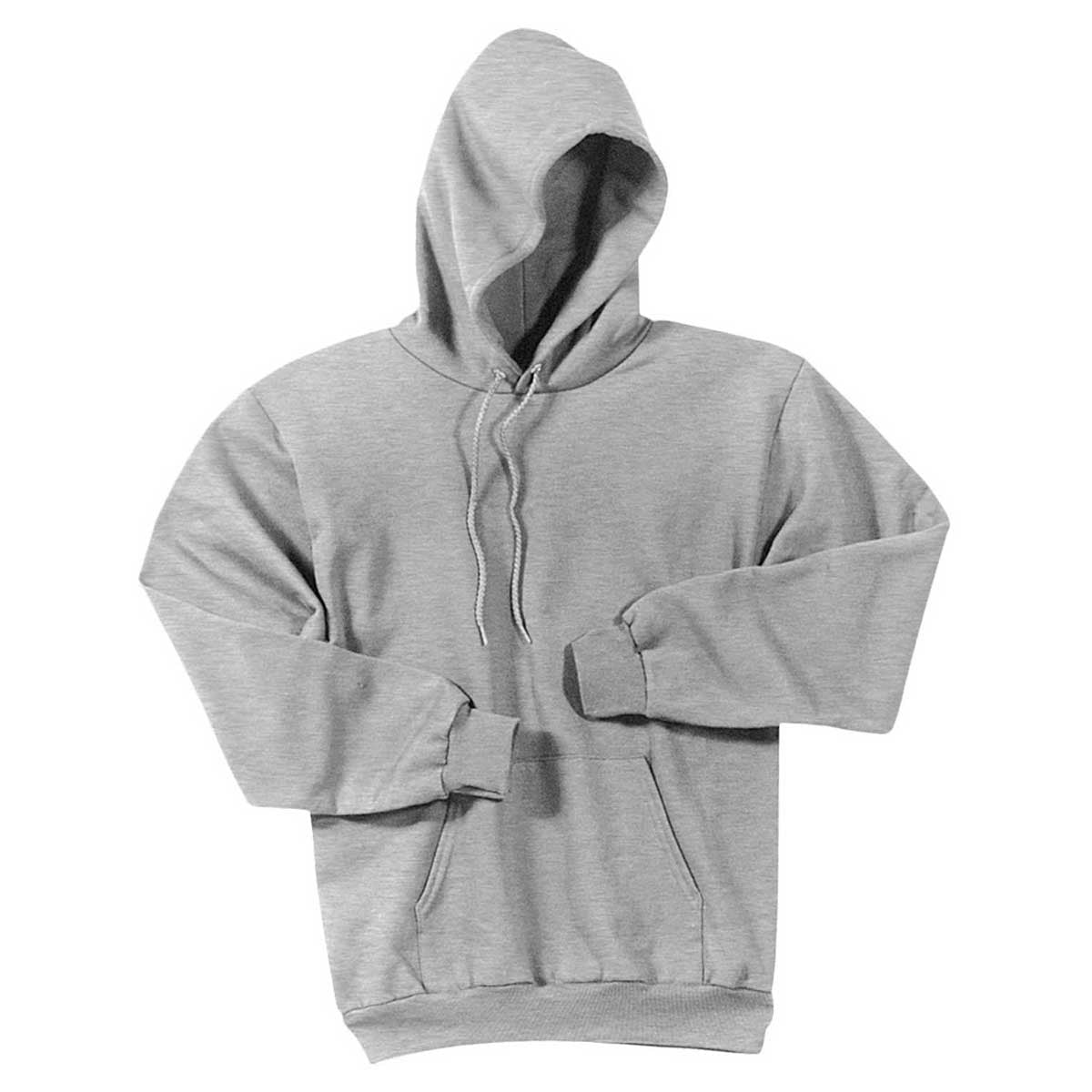 Port & Company Men's Ash Core Fleece Pullover Hoodie - The Ultimate Comfort Essential