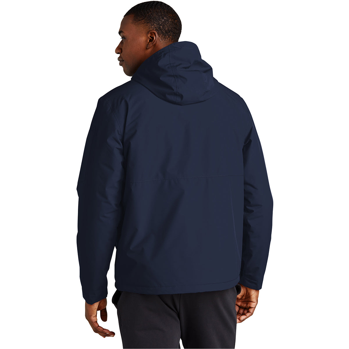 Sport-Tek Men's True Navy Waterproof Insulated Jacket: Your Winter Essential