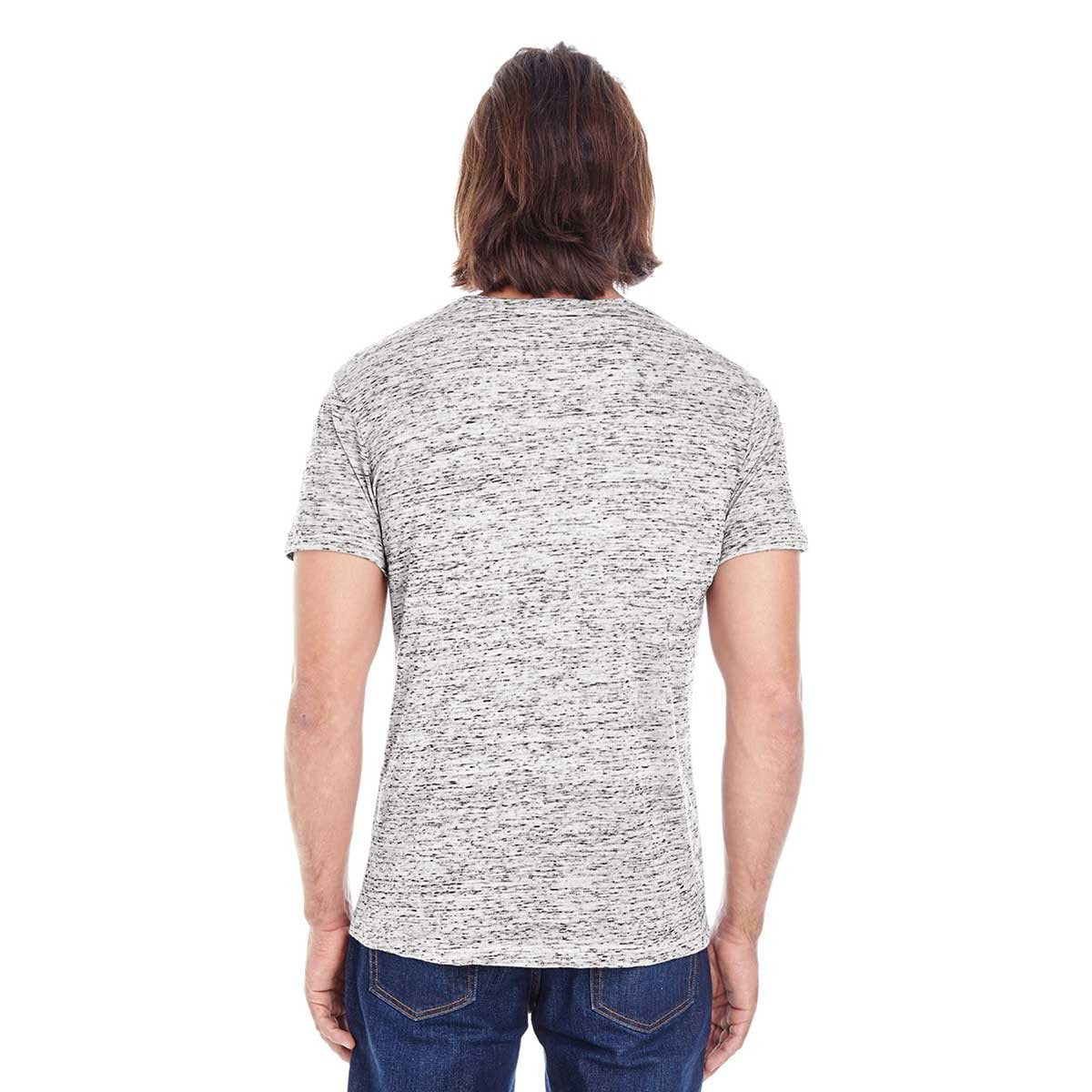 Threadfast Apparel Men's Silver Blizzard Jersey: The Ultimate Summer Short-Sleeve T-Shirt