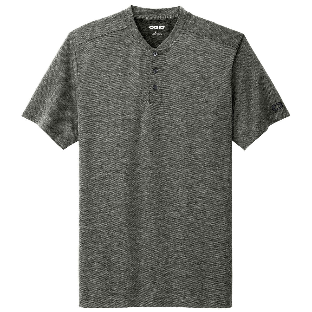 OGIO Men's Tarmac Grey Evolution Henley - The Ultimate Adventure Top